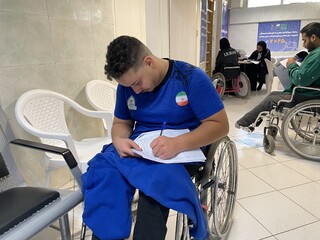 پیگیری معاینات ورزشکاران اعزامی به بازی های پاراآسیایی امارات