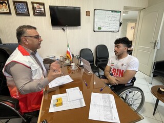 پیگیری معاینات ورزشکاران اعزامی به بازی های پاراآسیایی امارات