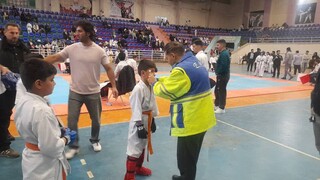 پوشش  پزشکی مسابقات «قهرمان قهرمانان» کیوکوشین غرب کشور در لرستان