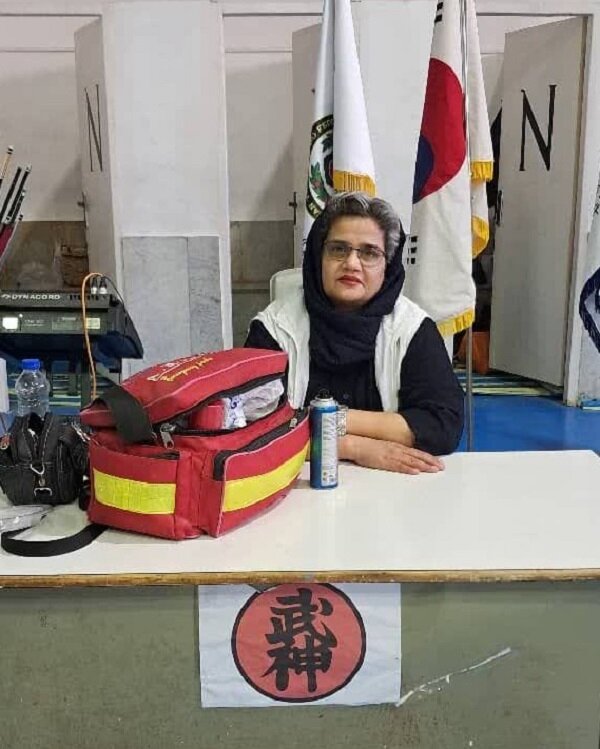 پوشش پزشکی مسابقات تانگ سودو قهرمانی استان