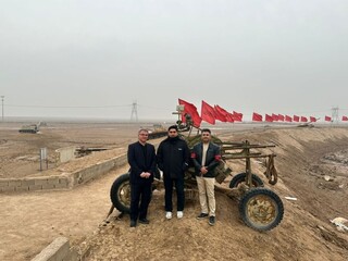 تجدید میثاق با شهدای شلمچه  در استان خوزستان