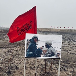 تجدید میثاق با شهدای شلمچه  در استان خوزستان