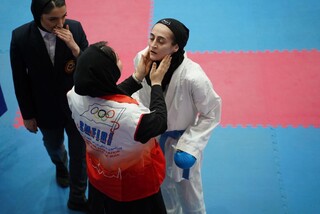 پوشش پزشکی مسابقات قهرمانی کشور کاراته