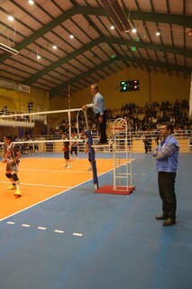 پوشش پزشکی مسابقات والیبال لیگ برتر مابین تیم های شهرداری ارومیه و طبیعت اسلامشهر توسط هیئت پزشکی ورزشی استان انجام گردید