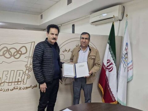 سعید پیشگویی رئیس هیأت پزشکی ورزشی شهرستان راور