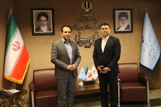 دیدار دکتر جنگی رئیس هیات پزشکی ورزشی استان با دکتر بیرامی مدیر کل ورزش و جوانان آذربایجان‌غربی