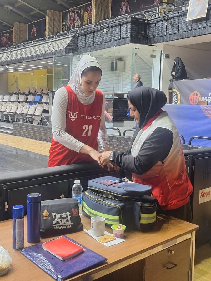 پوشش پزشکی سوپرلیگ بسکتبال یانوان