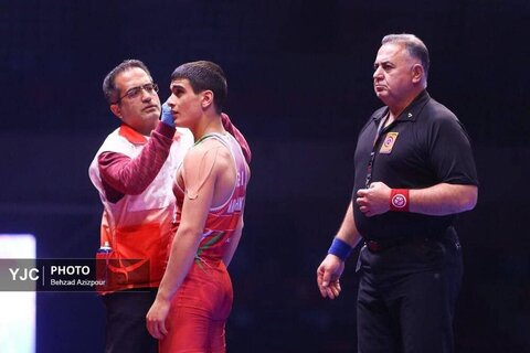 پوشش کامل پزشکی رقابتهای کشتی آزاد توسط هیئت پزشکی ورزشی آذربایجان شرقی