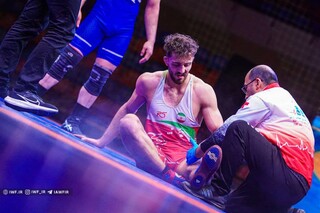 پوشش پزشکی مسابقات کشتی قهرمانی کشور در تبریز