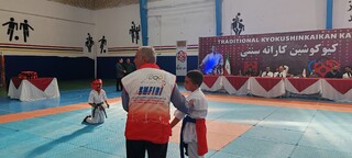 پوشش پزشکی رقابتهای کاراته کیوکوشین سنتی توسط هیات پزشکی ورزشی فارس