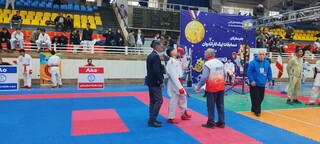 پوشش پزشکی رقابتهای کاراته وان استان فارس توسط هیات پزشکی ورزشی