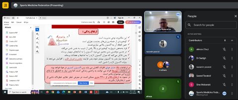 وبینار آموزشی طب کوهستان برگزار شد