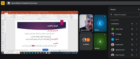 وبینار آموزشی طب کوهستان برگزار شد