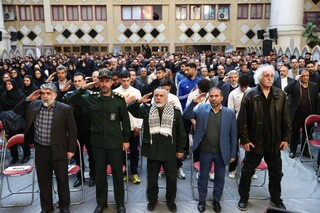 مراسم تجدید میثاق با شهید حاج قاسم سلیمانی