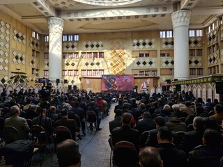 مراسم تجدید میثاق با شهید حاج قاسم سلیمانی