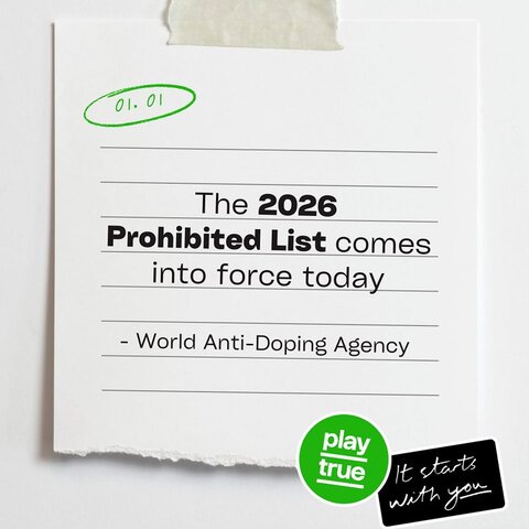 اجرایی شدن فهرست مواد و روش‌های ممنوعه ۲۰۲۶