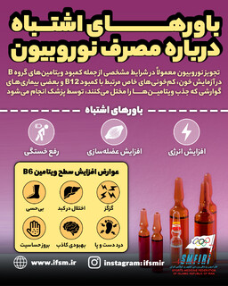 باورهای اشتباه درباره مصرف نوروبیون/اینفوگرافیک اختصاصی