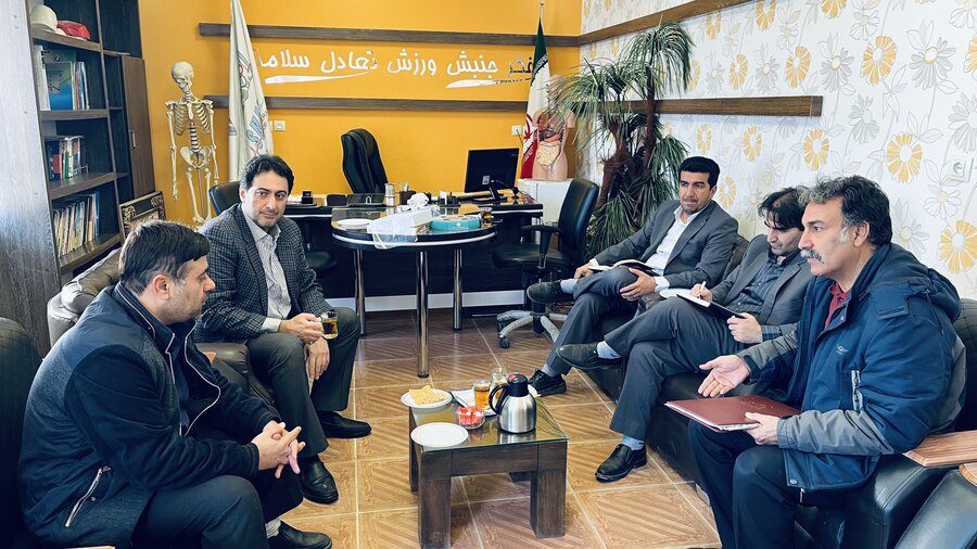 نشست نظارتی هیات پزشکی ورزشی و بازرسی اداره ورزش و جوانان استان یزد