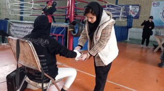 پوشش پزشکی کامل مسابقات مویتای بانوان انتخابی استان لرستان