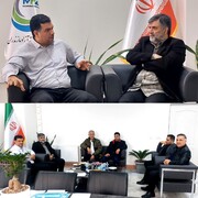 رئیس هیأت پزشکی ورزشی مازندران با عضو هیأت‌مدیره منطقه آزاد مازندران دیدار کرد