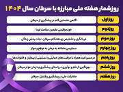 روز شمار هفته ملی مبارزه با سرطان( ۱۵-۸ بهمن ماه ۱۴۰۴)