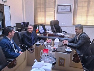 نشست دکتر کاویانی با مدیر کل ورزش و جوانان استان قم