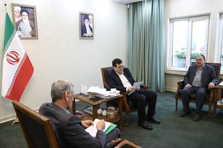 دیدار اعضای هیات رئیسه فدراسیون پزشکی ورزشی با وزیر ورزش و جوانان