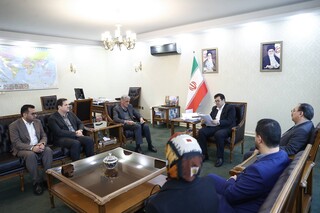 دیدار اعضای هیات رئیسه فدراسیون پزشکی ورزشی با وزیر ورزش و جوانان