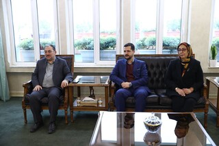 دیدار اعضای هیات رئیسه فدراسیون پزشکی ورزشی با وزیر ورزش و جوانان