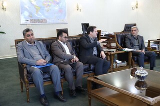 دیدار اعضای هیات رئیسه فدراسیون پزشکی ورزشی با وزیر ورزش و جوانان