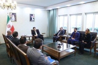 دیدار اعضای هیات رئیسه فدراسیون پزشکی ورزشی با وزیر ورزش و جوانان