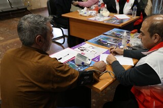 برپایی ایستگاه تندرستی هیأت پزشکی ورزشی استان تهران به مناسبت دهه مبارک فجر