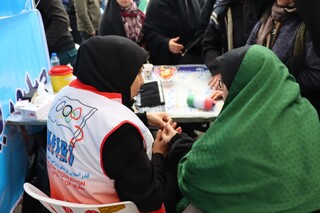 حضور فعال کادر درمان هیات پزشکی ورزش استان در راهپیمایی باشکوه انقلاب