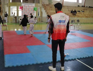 پوشش پزشکی مسابقات کاراته- کرمان