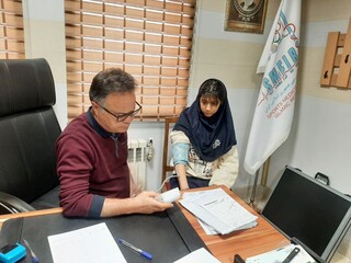 ارائه گواهی سلامت رایگان برای ورزشکاران المپیاد استعدادهای برتر دختران در اردبیل