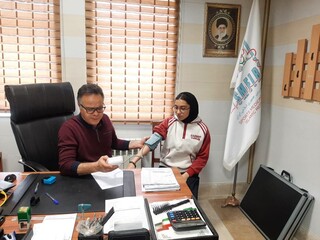 ارائه گواهی سلامت رایگان برای ورزشکاران المپیاد استعدادهای برتر دختران در اردبیل