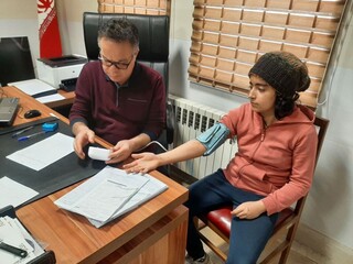 ارائه گواهی سلامت رایگان برای ورزشکاران المپیاد استعدادهای برتر دختران در اردبیل