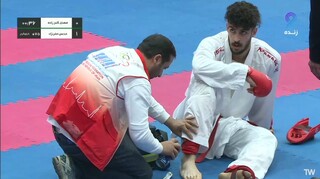 پوشش پزشکی سوپر لیگ کاراته