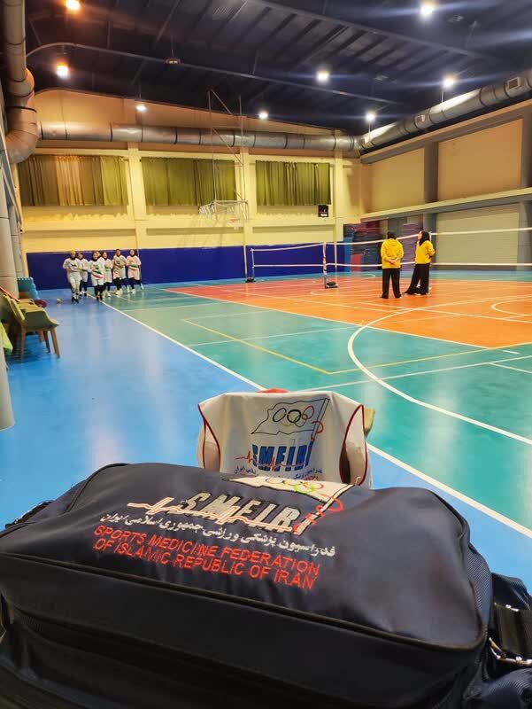 پوشش پزشکی اردوی تیم ملی سپک تاکرای بانوان