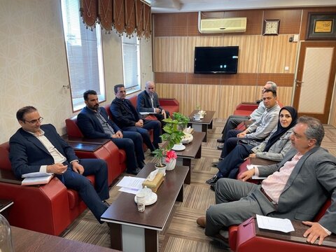 جلسه با سرپرست جدید اداره کل