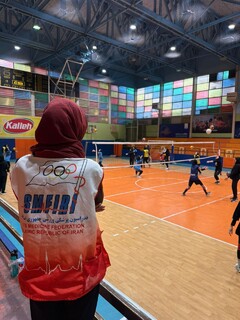 پوشش پزشکی اردوی استعدادیابی تیم ملی والیبال ناشنوایان