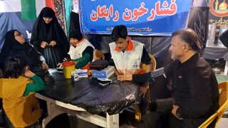 حضور پررنگ هیأت پزشکی ورزشی مازندران در تجمع مردمی