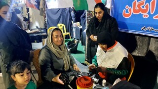 حضور پررنگ هیأت پزشکی ورزشی مازندران در تجمع مردمی