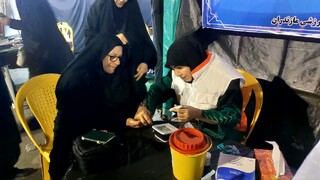 حضور پررنگ هیأت پزشکی ورزشی مازندران در تجمع مردمی