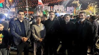 حضور پررنگ هیأت پزشکی ورزشی مازندران در تجمع مردمی