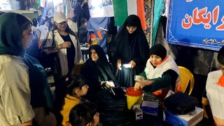 حضور پررنگ هیأت پزشکی ورزشی مازندران در تجمع مردمی