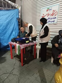 حضور پررنگ هیأت پزشکی ورزشی  شهرستان رامسر در تجمع مردمی