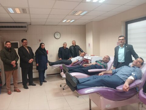 همراهی جامعه ورزش مرکز استان در اقدام خداپسندانه