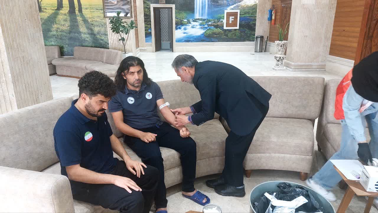 چکاب جامع اعضای تیم ملی فوتبال ۷ نفره نابینایان در مازندران انجام شد