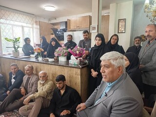 تجلیل هیات پزشکی ورزشی استان تهران از خانواده 3 شهید ورزشکار جنگ رمضان